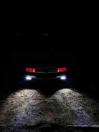 چراغ مه شکن جلو مدل LED مناسب برای پژو 405 بسته 2 عددی