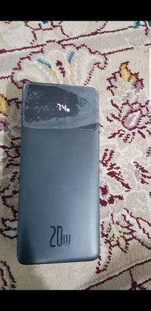 پاوربانک 20 وات بیسوس مدل PPBD30K ظرفیت 30000 میلی آمپر ساعت