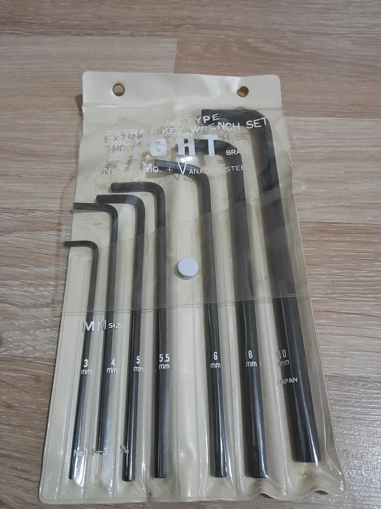 آچار آلن ایت مدل 0707 مجموعه 7 عددی