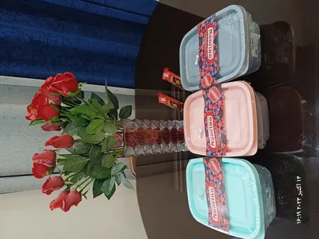 ظرف نگهدارنده نورینو مدل دریا مجموعه 4 عددی