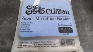تجریه خرید دستمال نظافت خودرو کلینتون مدل سوپر میکروفایبر کد 401-CL600B بسته 3 عددی