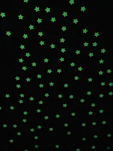 تجریه خرید استیکر دیواری کودک هیمیا مدل شب تاب طرح ستاره بسته 200 عددی