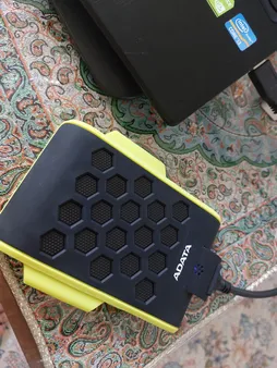 هارد اکسترنال ای دیتا مدل HD720 ظرفیت یک ترابایت دارای رابط USB Type-A 3.2