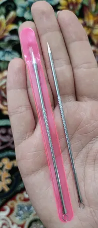 پیلینگ صورت مدل P2 مجموعه دو عددی به همراه پد شستشوی برس آرایشی مدل B1