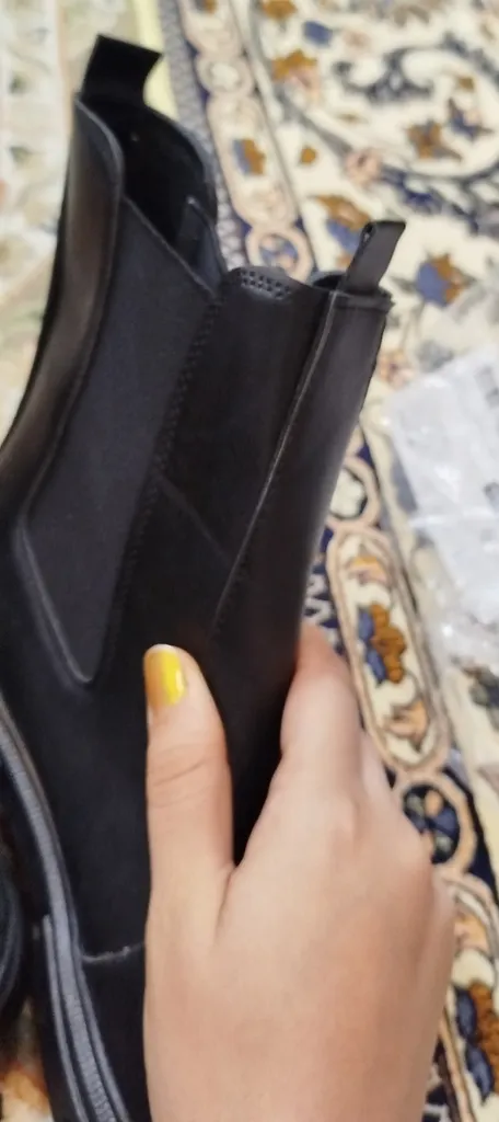 نیم بوت زنانه مدل کشی کبریتی کد 3002