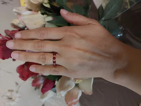 انگشتر طلا 18 عیار زنانه مایا ماهک مدل MR0572 سایز 54