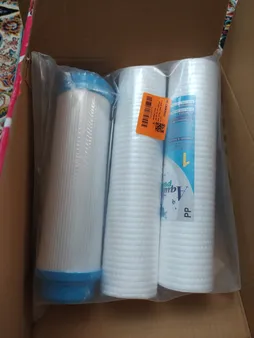 فیلتر دستگاه تصفیه کننده آب آکوا پیورست مدل PP-UDF مجموعه 3 عددی