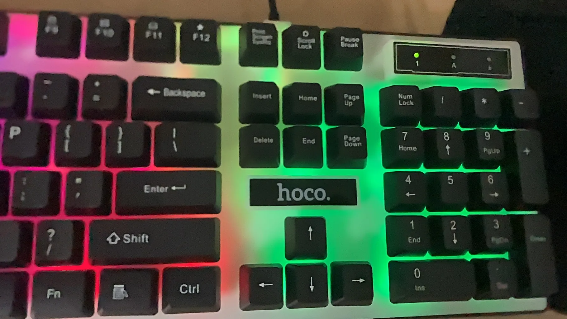 کیبورد و ماوس گیمینگ هوکو مدل GM18