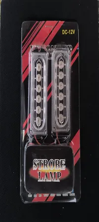 چراغ پلیسی موتور سیکلت مدل mr74 بسته دو عددی