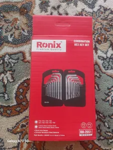 تجریه خرید آچار آلن و ستاره ای رونیکس مدل 2051HEX-KEY مجموعه 18 عددی