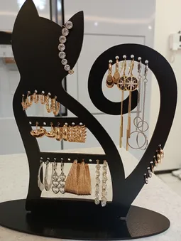 استند جواهرات طرح گربه مدل C1