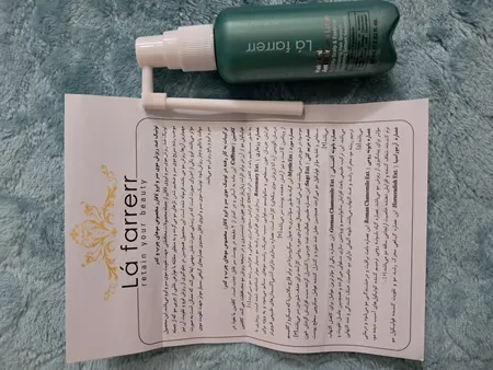 تونیک ضد ریزش مو و ابرو لافارر مدل Oily Hair حجم 60 میلی لیتر