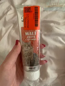تجریه خرید خمیر مالت گربه پرسا مدل MALT PASTE VITAMINS وزن 100 گرم