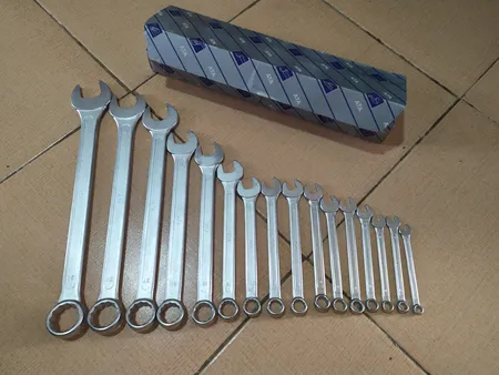 مجموعه 16 عددی آچار یکسر تخت یکسر رینگی آتا مدل BX1600