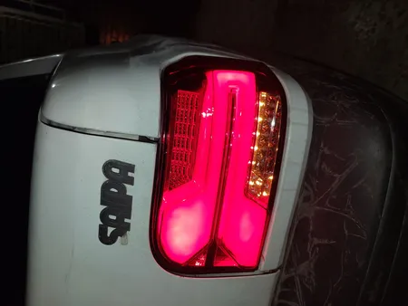 چراغ خطر عقب خودرو ان جی کو کد 131lagini مناسب برای پراید 131 بسته دو عددی