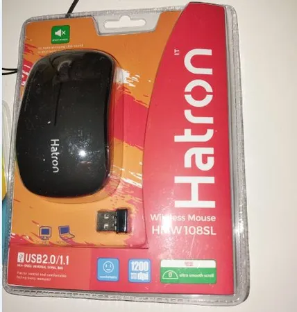 ماوس بی سیم هترون مدل HMW108SL