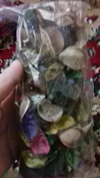 گل خشک بسته بندی مدل رنگارنگ