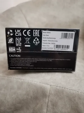 ساعت هوشمند گلوریمی مدل M2 MAX دارای قابلیت های صفحه نمایش رنگی، صفحه نمایش لمسی، قابلیت مکالمه از طریق بلوتوث بند سیلیکون