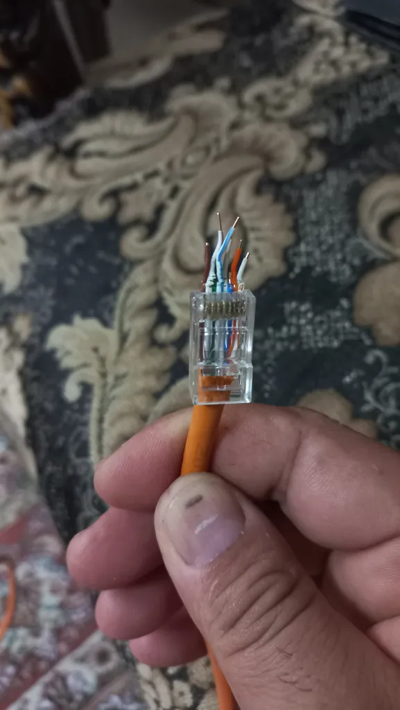 آچار سوکت زن شبکه مدل OPEN END CAT-7