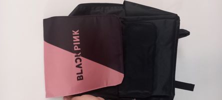 کوله پشتی طرح بلک پینک کد pb31