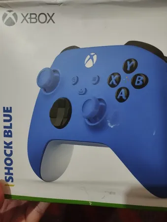 دسته بازی ایکس باکس سریس مایکروسافت مدل Shock Blue