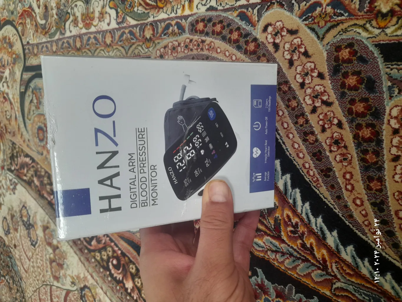 فشارسنج بازویی دیجیتال هانزو مدل U82