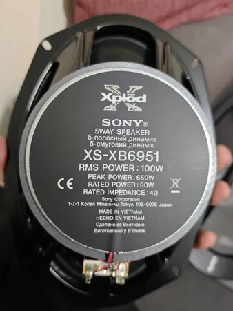اسپیکر خودرو سونی مدل XB6951 بسته دو عددی