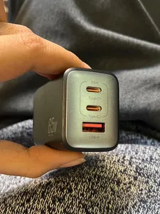 تجریه خرید شارژر دیواری 65 وات سه پورت وونک مدل VC-65 با کابل USB-C