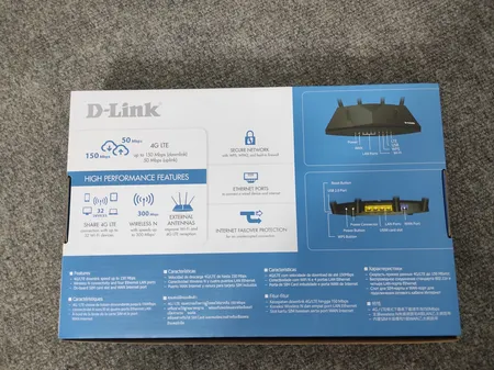 روتر بی سیم 4G دی-لینک مدل 4G N300 DWR-M921