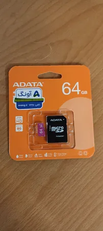 کارت حافظه‌ microSDXC ای دیتا مدل Premier کلاس 10 استاندارد UHS-I U1 سرعت 80MBps ظرفیت 64 گیگابایت به همراه آداپتور SD