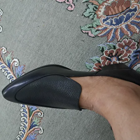 کفش زنانه چرم عطارد مدل چرم طبیعی کد SH144