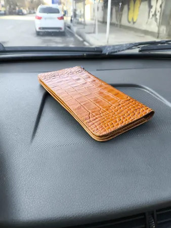 کیف پول چرم عطارد مدل K06