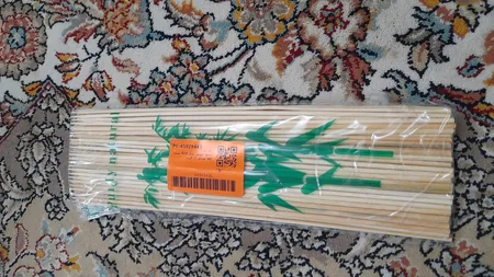 سیخ چوبی مدل 020 بسته 80 عددی