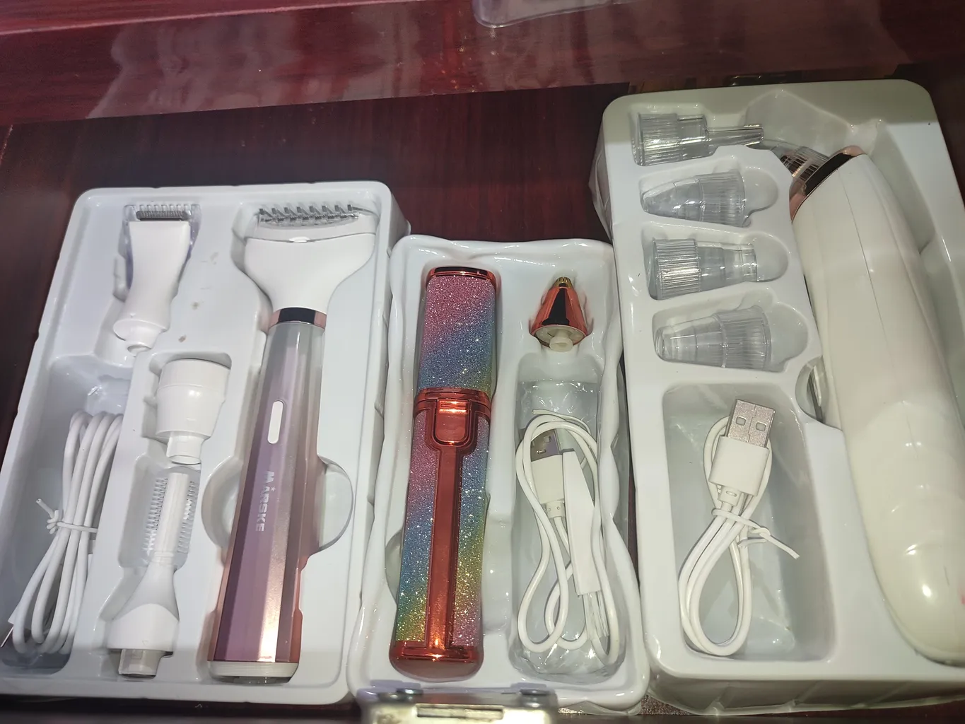 ست اصلاح موی بدن بانوان مارسکی مدل MS-6211