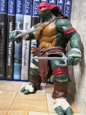 اکشن فیگور طرح لاک پشت های نینجا مدل رافائل