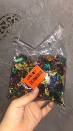 گل خشک بسته بندی مدل رنگارنگ