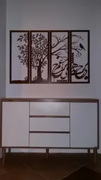 کنسول صنعت و هنر چوبی کوتوک مدل کولون کد Colon