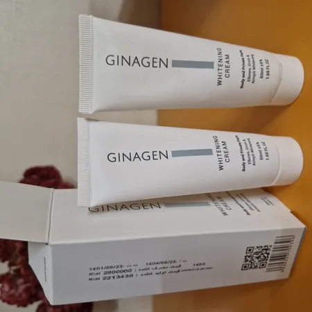 کرم روشن کننده بدن ژیناژن مدل 02 حجم 50 میلی لیتر