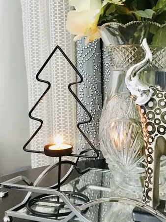 جا شمعی طرح کاج مدل Ka-2