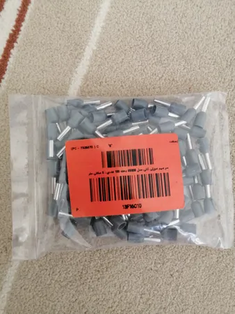 سر سیم سوزنی کالی مدل E2508 بسته 100 عددی