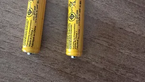 تجریه خرید باتری نیم قلم شارژی AAA تلفن بی سیم مدل BK-4LDAW/2BT