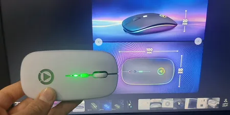 ماوس بی سیم مدل A2 RGB BT