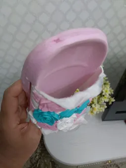 دمپایی زنانه نیکتا مدل K1-297-3gol-RD