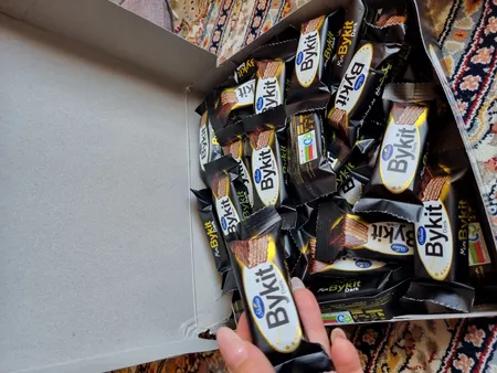 ویفر شکلاتی مینی بایکیت تلخ شونیز - 500 گرم