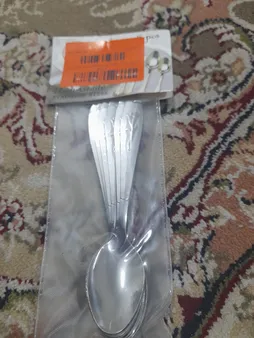 قاشق چای خوری مدل Rose بسته 6 عددی