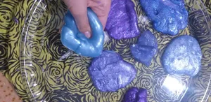 تجریه خرید پودر رنگ اسلایم تپلی مدل Blusilv