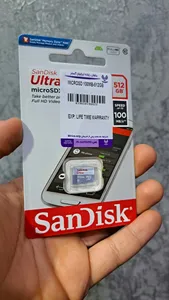 تجریه خرید کارت حافظه microSDXC سن دیسک مدل Ultra کلاس 10 استاندارد UHS-I U1 سرعت 100MBps ظرفیت 512 گیگابایت