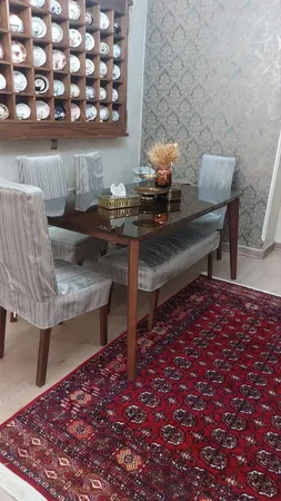 فرش ماشینی دنیای فرش مدل ترکمن سنتی کد 1906