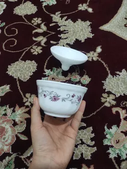 قندان پارس اپال مدل لیندا کد 124 بسته 4 عددی