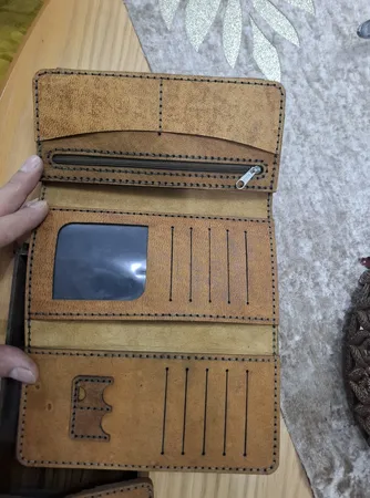 ست هدیه مردانه مدل چرم طبیعی بزی دقت Sch-t2